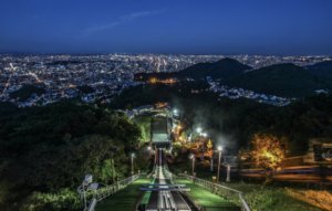 大倉山展望台からの夜景