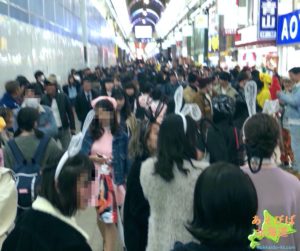 狸小路のハロウィン