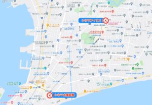 函館の映画館一覧地図