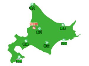 沼田町地図