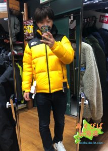 １２月の札幌の服装ダウンジャケット