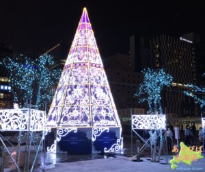 さっぽろホワイトイルミネーション札幌駅南口会場