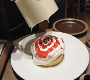 イシヤカフェのパンケーキ
