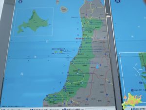 オロロンラインの地図
