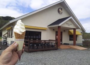 コッコテラスのソフトクリーム
