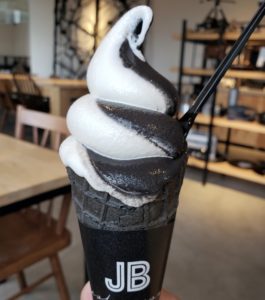 JBエスプレッソモリヒコサイクルロードのソフトクリーム