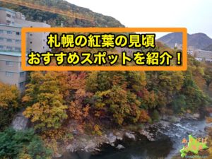 札幌の紅葉の見頃やおすすめスポットを紹介