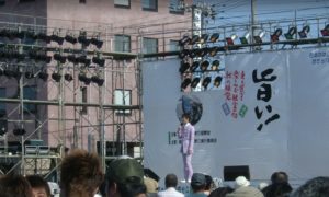 根室さんま祭りステージイベント