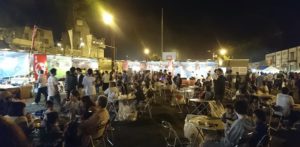 室蘭スワンフェスタの露店