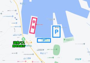 室蘭スワンフェスタ駐車場マップ
